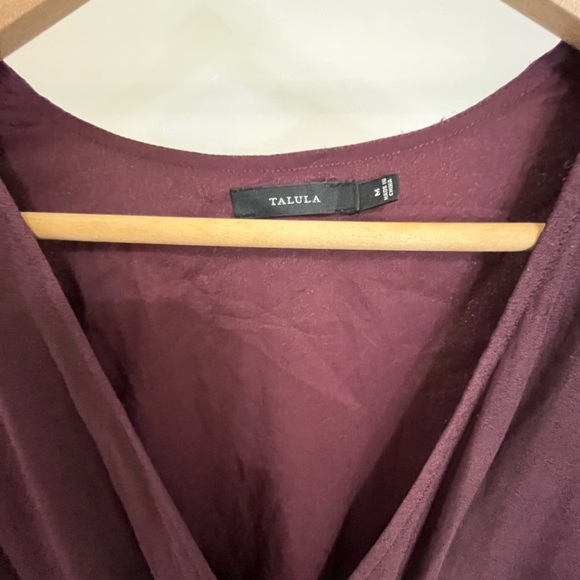 Talula Women’s Burgundy Maroon Dress - Picture 2 of 4